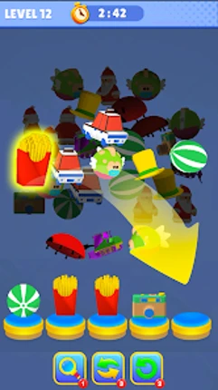 3D Toys Match: Brain Out Ultra screenshot