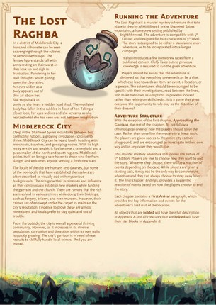 Mysteries of Middlerock: The Lost Raghba Image