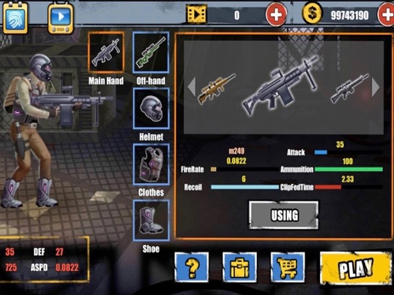 Gun Blood Zombies Building screenshot