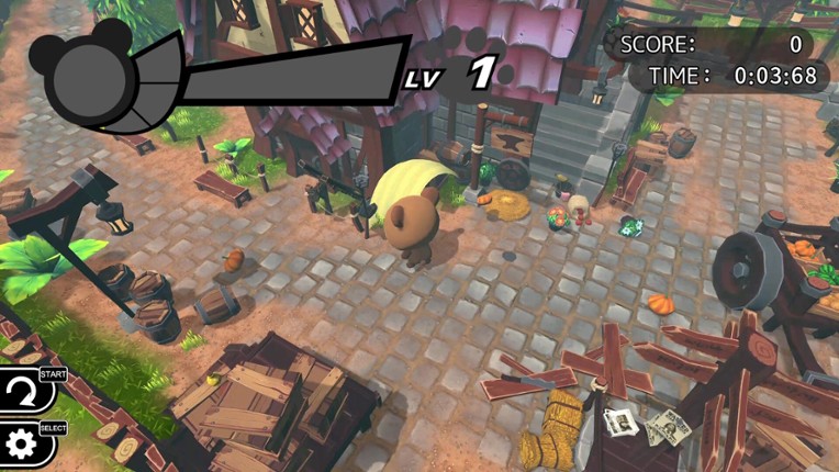 Kumakichi&Nyanzou Birth ☆ Destruction God DX screenshot