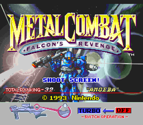 Metal Combat: Falcon's Revenge Image