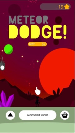 MeteorDodge! screenshot