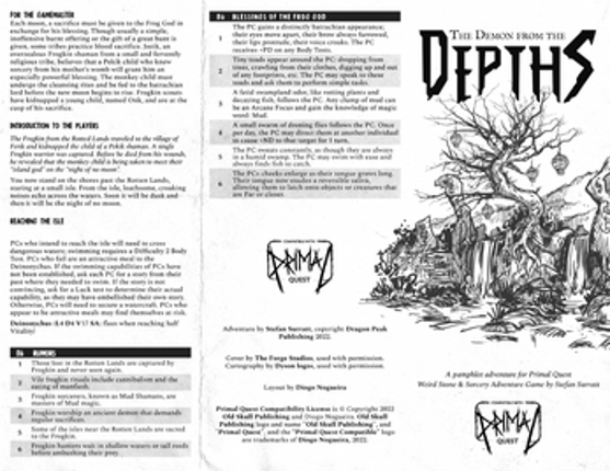 Primal Quest - Witches Don't Die & The Demon From The Depths Image