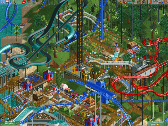 RollerCoaster Tycoon 2 screenshot