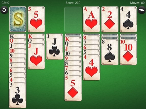Solitaire ₋ screenshot