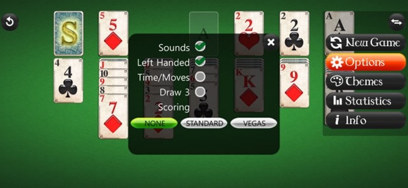 Solitaire ₋ screenshot