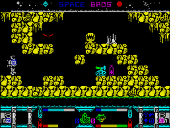 Space Bros 128K screenshot