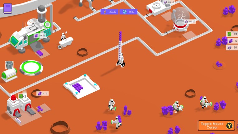 Space.io - Mars Colony Tycoon screenshot