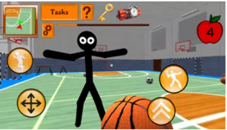 Stickman Teacher. Neighbor School Escape 3 screenshot