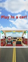 Toy Car in a Garage &amp; Carwash Image