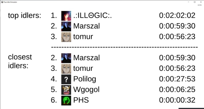 TIS - True Idle Simulator screenshot