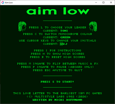 Aim Low (preview) Image