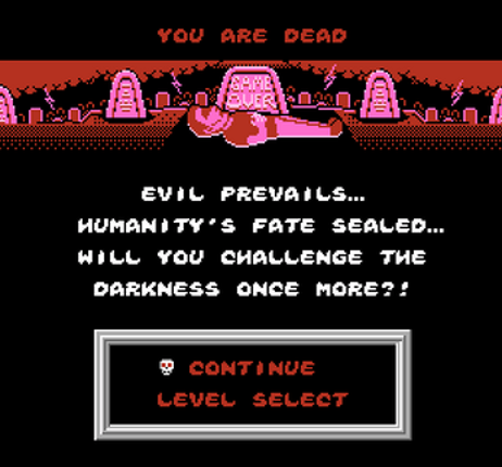 All Hell Unleashed (NES) screenshot