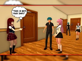 Anime High School YUMI Girl 3D Image