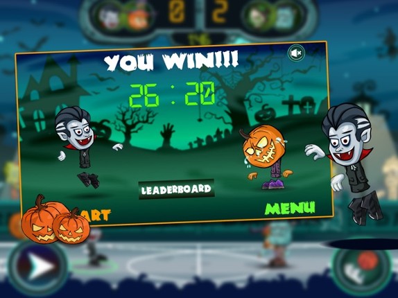 Basketball Legends Halloween screenshot