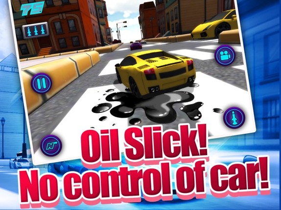 Cartoon Car 3D Real Extreme Traffic Racing Rivals Simulator Game Image
