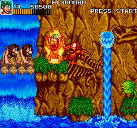 Caveman Ninja screenshot