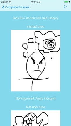 Doodle Game -Drawing Telephone Image