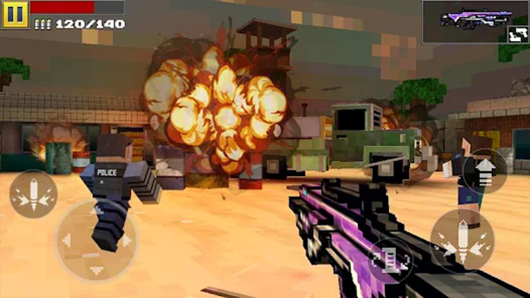 Pixel Shooting 3D screenshot