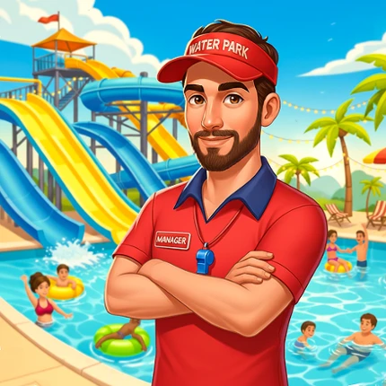 Water Park Fun Simulator Game Image