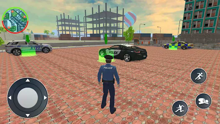 Cop Car Chase 3D : Police Game Image