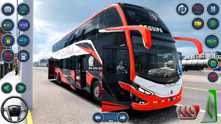 City Bus Driving -Offroad Bus screenshot