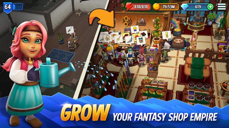 Shop Titans: Crafting Tycoon Image