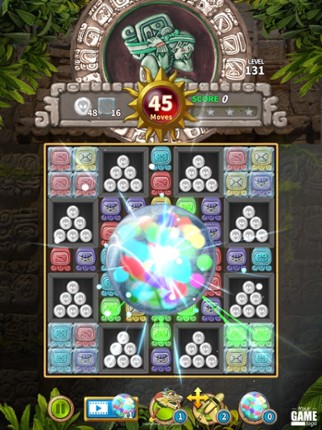 Glyph of Maya Match 3 Puzzle screenshot