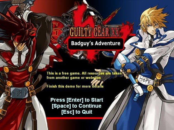 Guilty Gear - Badguy's Adventure screenshot