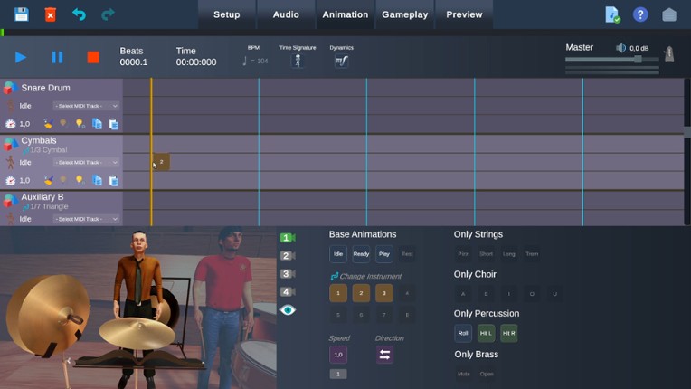 Maestro Level Editor screenshot