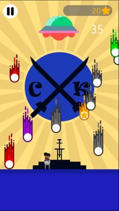 MeteorDodge! screenshot