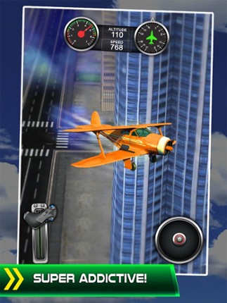 Plane Flying Parking Simulator - 3D Airplane Car Flight Alert Driving & Sim Racing! screenshot