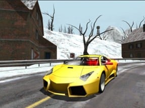 Snow Car Racing Image