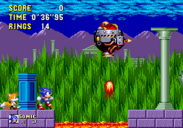Sonic 1 in Sonic 3 (SEGA Mega Drive and Genesis) Image