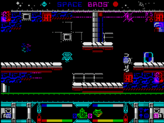 Space Bros 128K screenshot