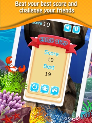 Splashy Fish - Underwater flappy gold fish game screenshot