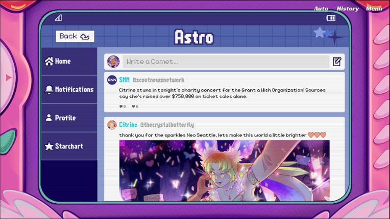 Starbright Agency screenshot