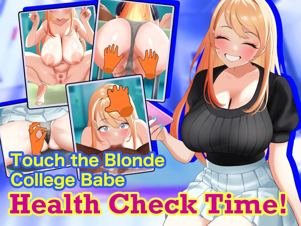 Games like Touch the Blonde College Babe: Health Check Time!