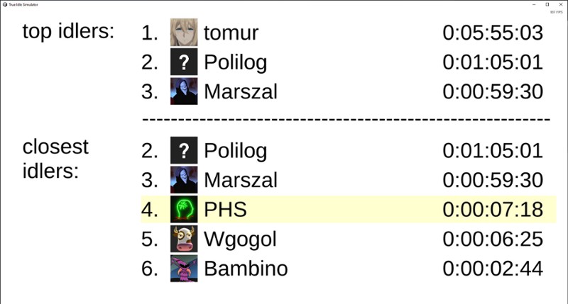 TIS - True Idle Simulator screenshot