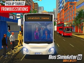 US City Pick Passenger Bus Game Image