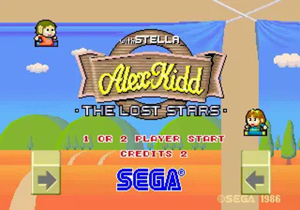 Alex Kidd: The Lost Stars screenshot