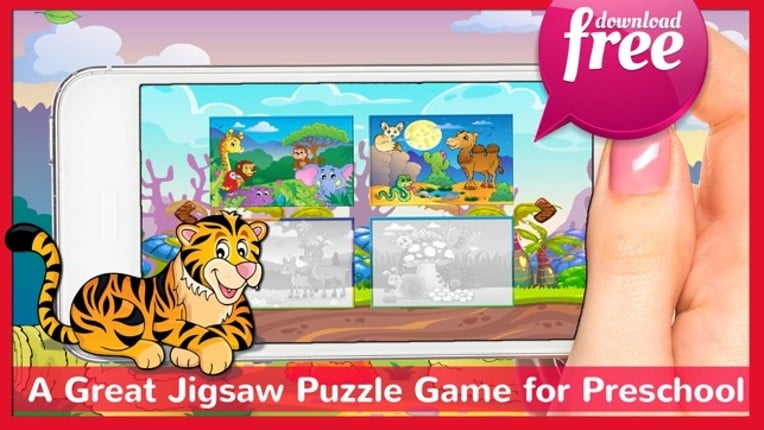 Animals Jigsaw Puzzles Free For Kids And Toddlers! Image