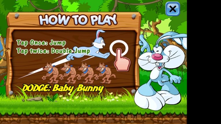 Baby Bunny Run : Ralph's Day Dash from the Wolf Image