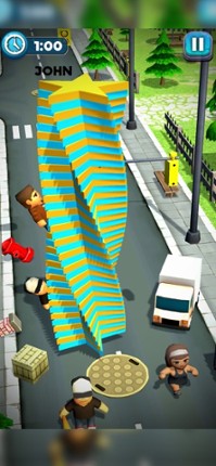 Big Big Stacker Superhero Game screenshot