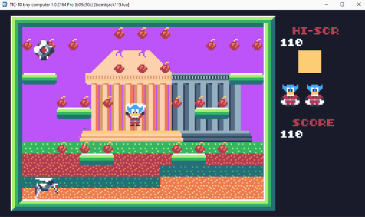 BombJack Tic80 Image