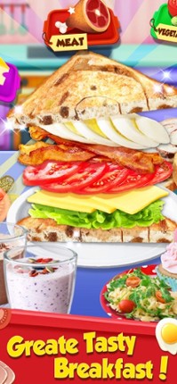 Breakfast Sandwich Food Maker screenshot