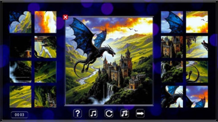 Dragons Puzzle 2 screenshot