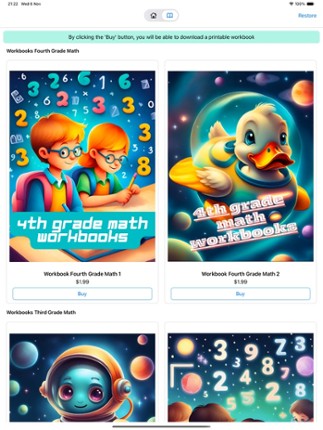 Fourth Grade Math Quiz screenshot