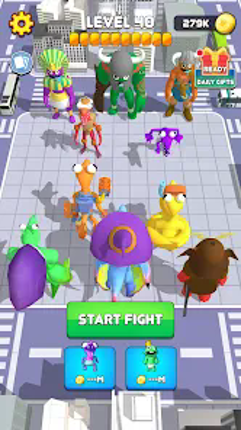 Monster Friends Merge Battle Image