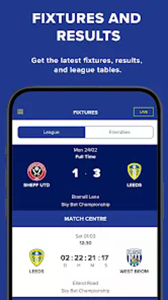 Leeds United Official screenshot